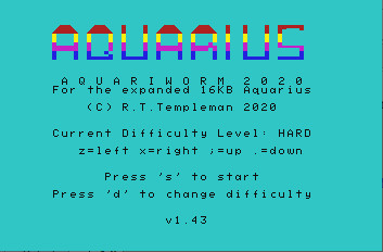 Игра Aquariworm (Aquarius - aquarius)